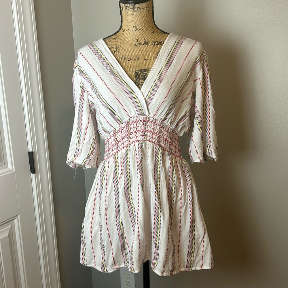 Blue island cover up dress